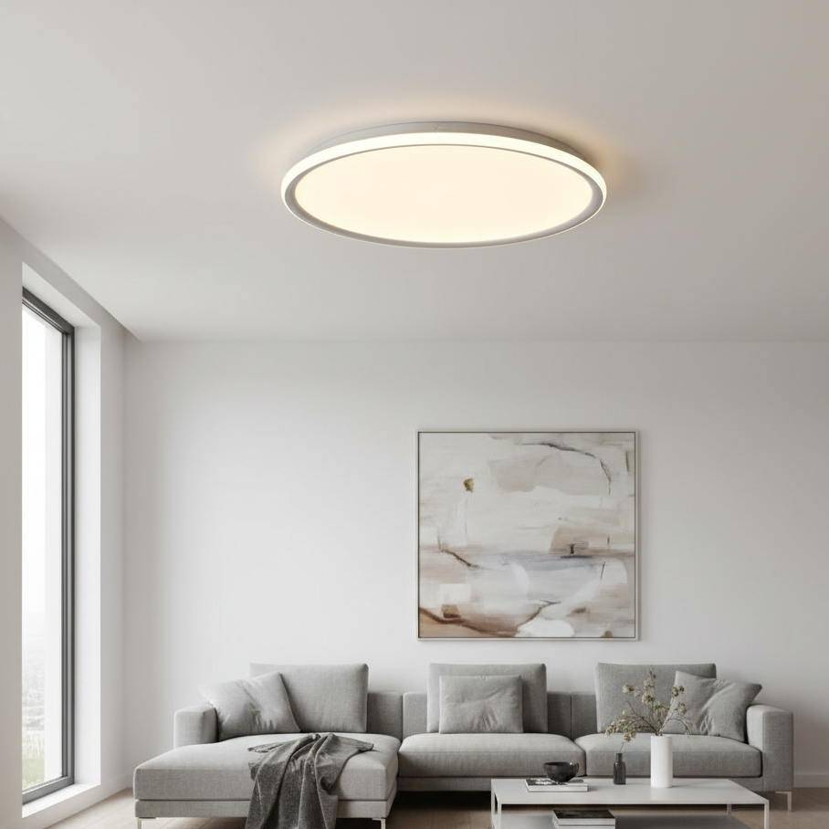 Down Light Led Surface Slim Frame White