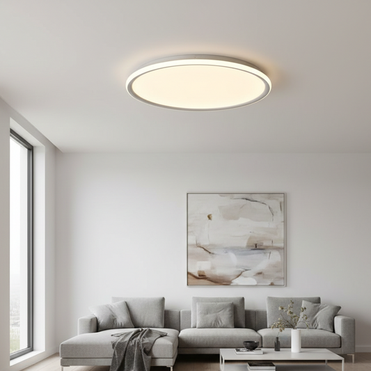 Down Light Led Surface Slim Frame White
