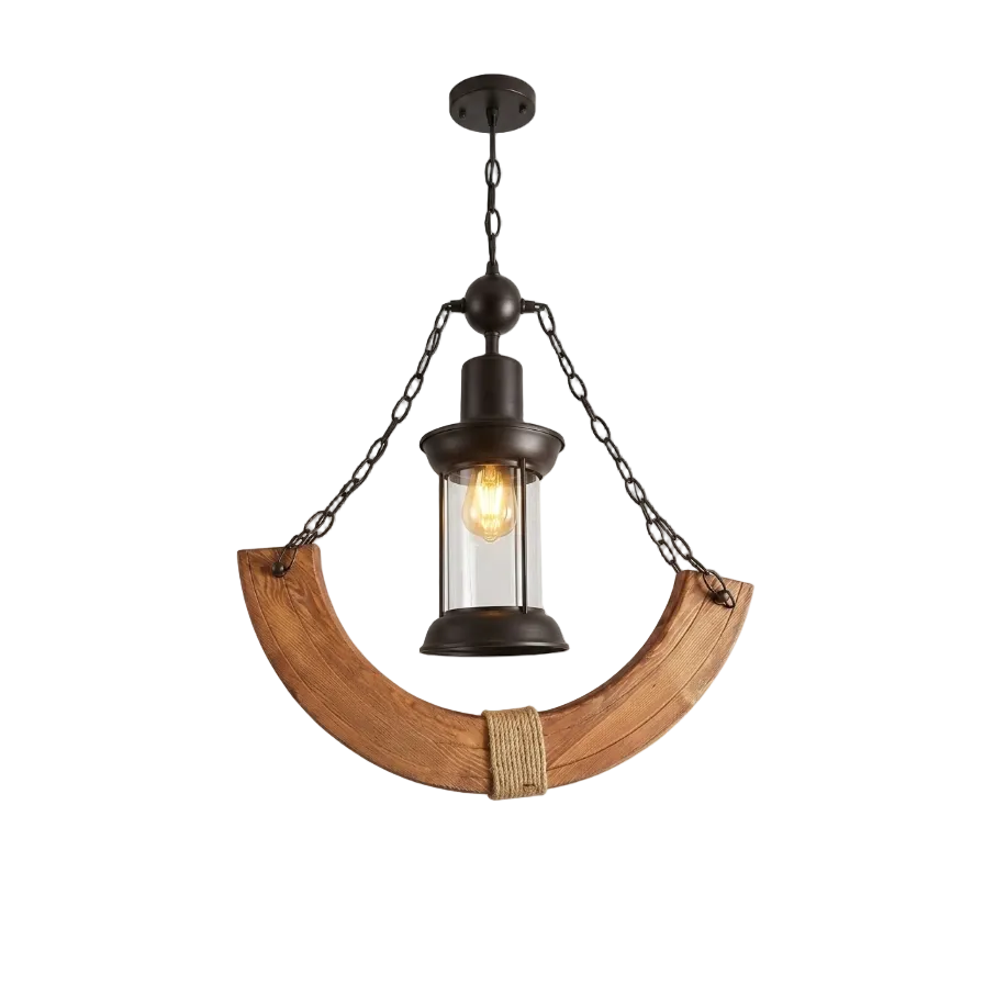 Old Ship Wood Pendant Lamp