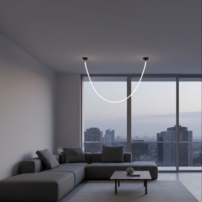 Modern Flexible Led Hanging Pendant Light