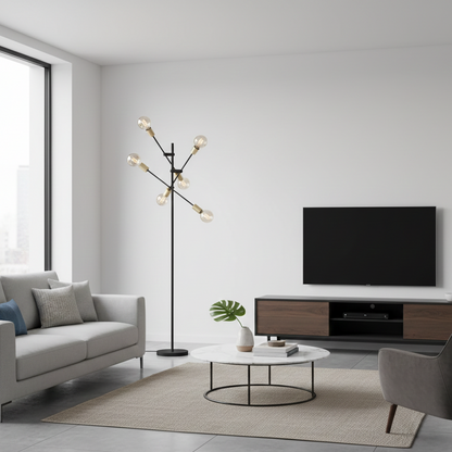 Movable Tree Branch Floor Lamp