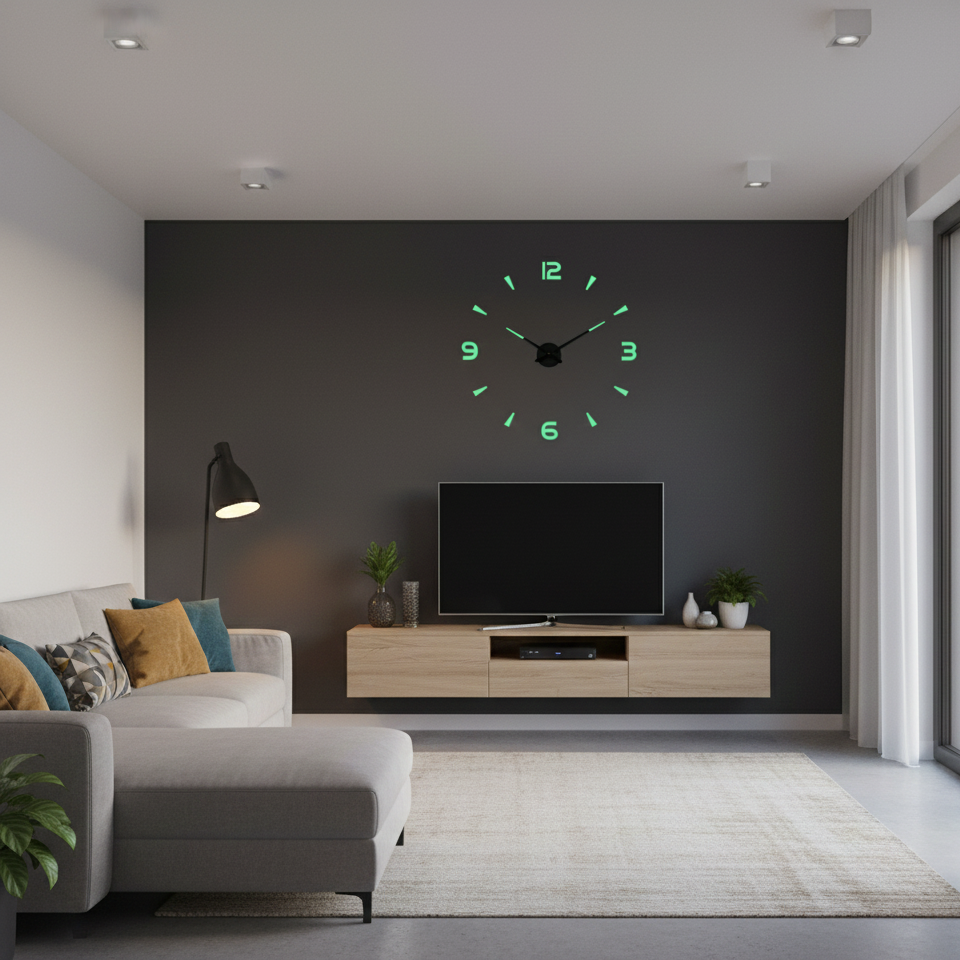 Wall Clock  008-DIY/LUMI