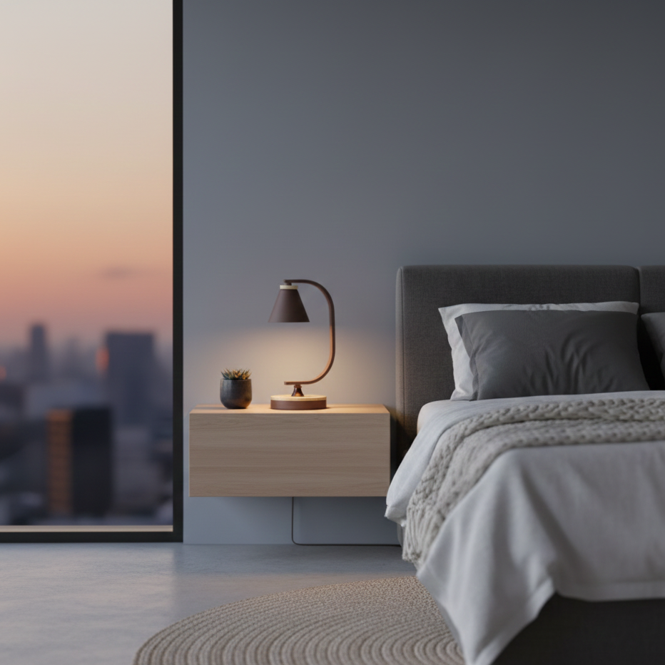 Nordic Table Lamp Hugging Lover Standing Desk Light