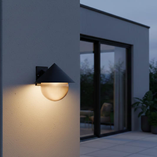 Wall Lamp Amber Ball
