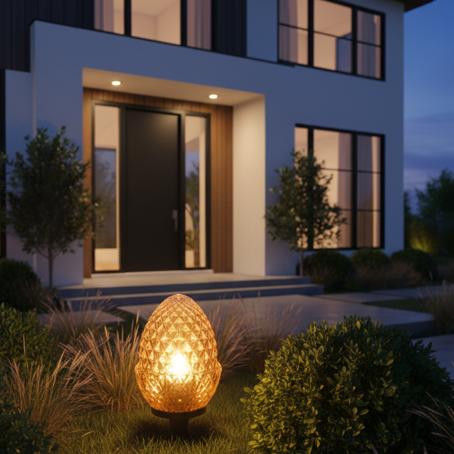 Outdoor Pillar Light E27