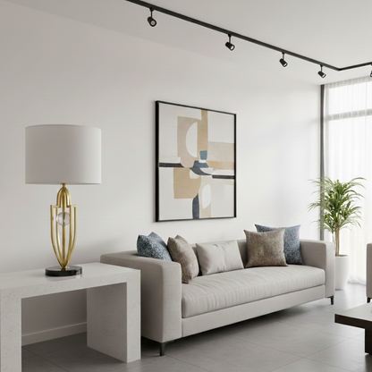 Table Lamp Three Lines With Crystal Ball