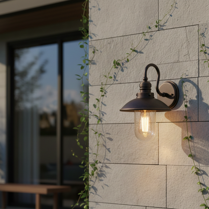 Modern Wall Lamp With Glass