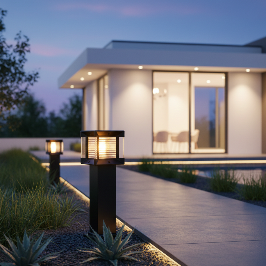 Italian Design Heavy Duty Garden Bollard