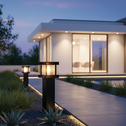 Italian Design Heavy Duty Garden Bollard