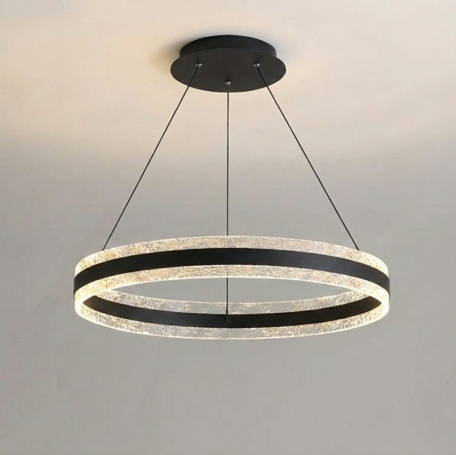 Circular Led Crystal Chandelier
