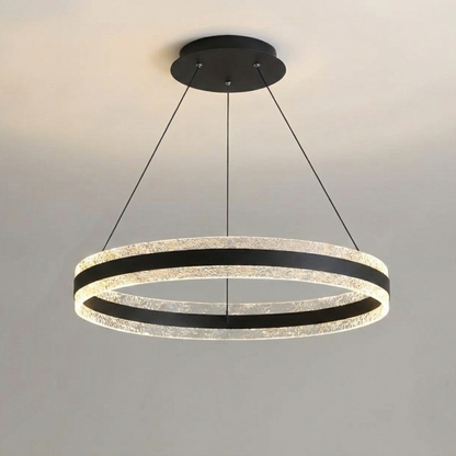 Circular Led Crystal Chandelier