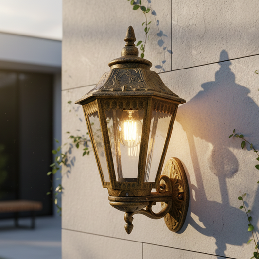 Outdoor Ceramic Wall Lamp