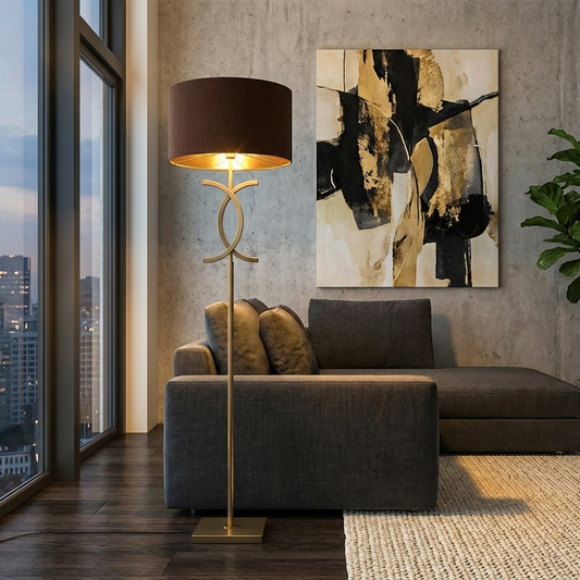 Modern Chanel Style Floor Lamp