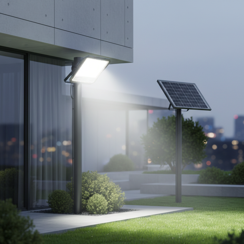 Solar Flood Light Breaker Warrior