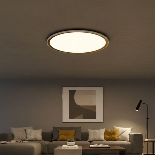 Down Light Led Surface Slim Frame Gold