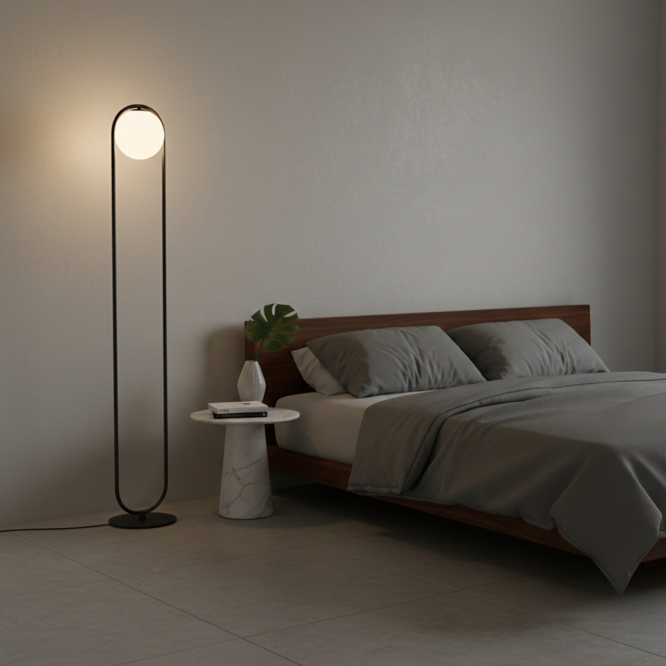 Oval Shape Floor Lamp
