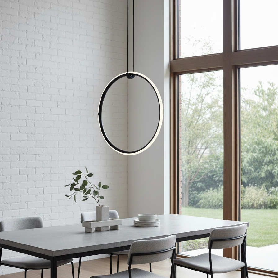 Modern Circle Led Pendant Light