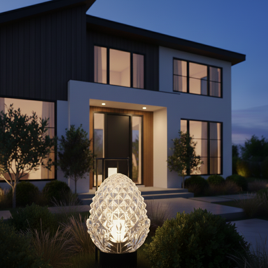 Outdoor Pillar Light E27