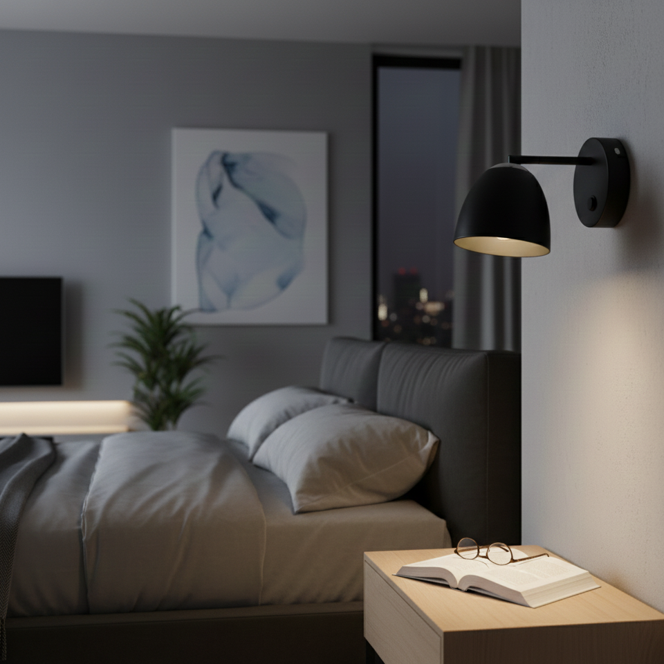 Simple Wall Lamp with Switch