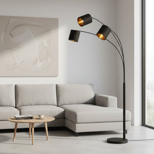 Three Head Floor Lamp