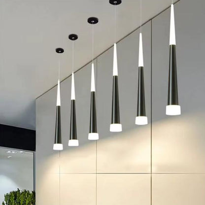 Single Cone Double Led Pendant Light