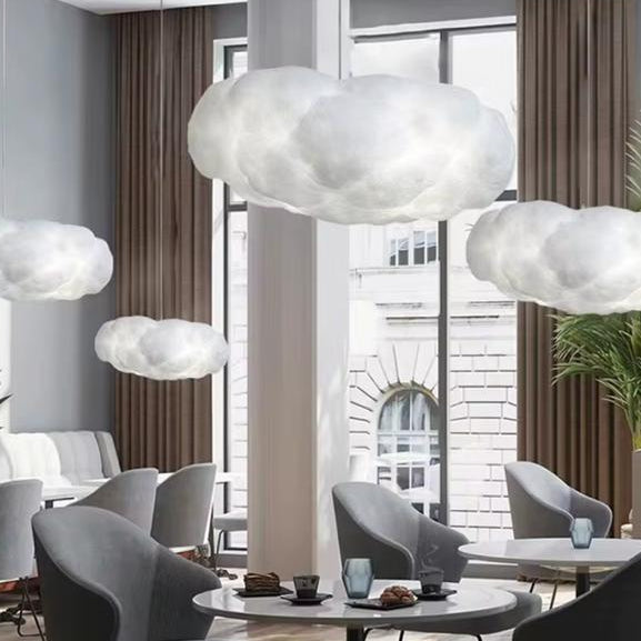 White Cloud Shape Chandelier