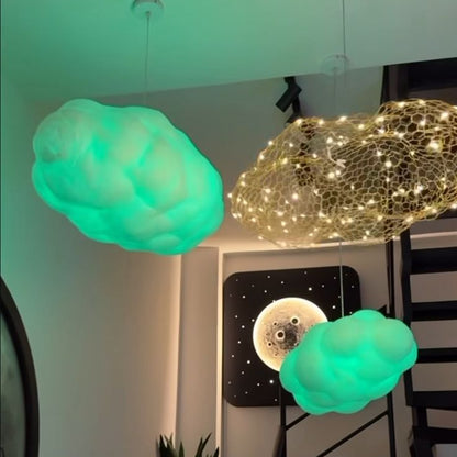 White Cloud Shape Chandelier
