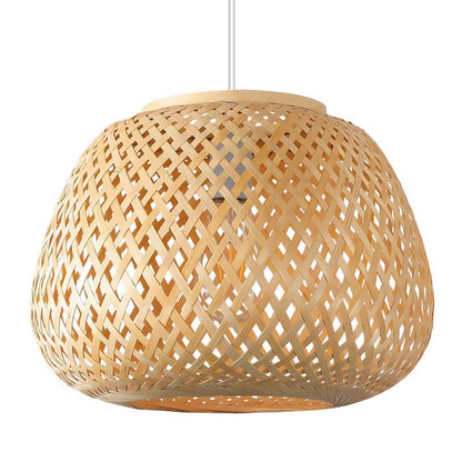 Modern Bamboo Round Cage