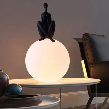 Modern Yoga Mannequin Table Lamp
