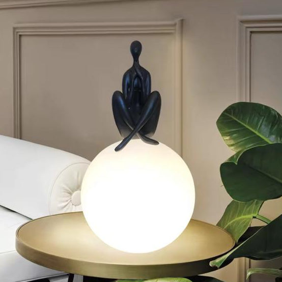 Modern Yoga Mannequin Table Lamp