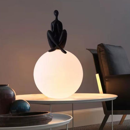 Modern Yoga Mannequin Table Lamp