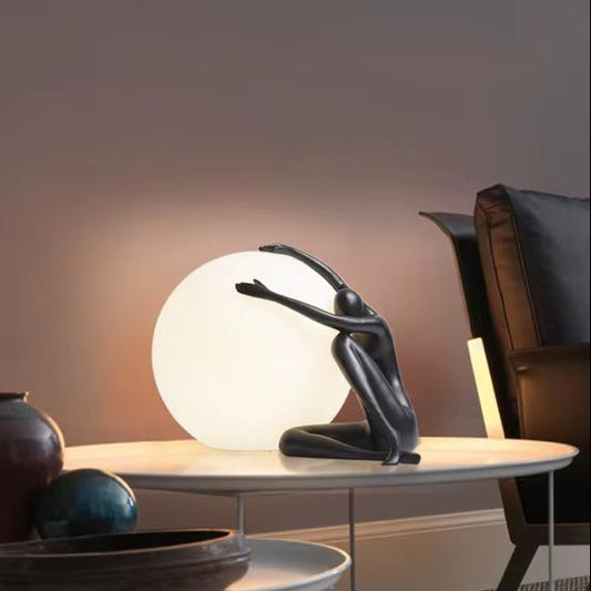 Modern Stretching Mannequin Table Lamp