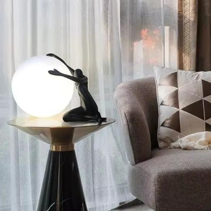 Modern Stretching Mannequin Table Lamp