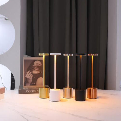 Flat Head Long Rechargeable Table Lamp