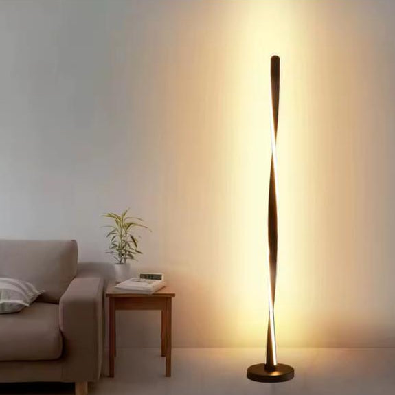 Modern Led European Style Spin Floor Lamp