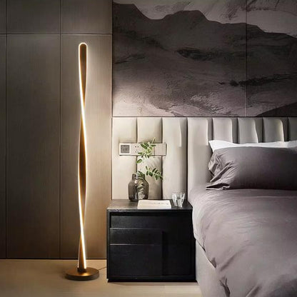 Modern Led European Style Spin Floor Lamp