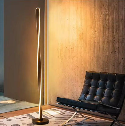 Modern Led European Style Spin Floor Lamp