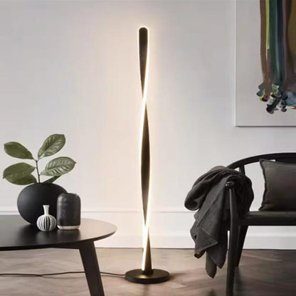 Modern Led European Style Spin Floor Lamp