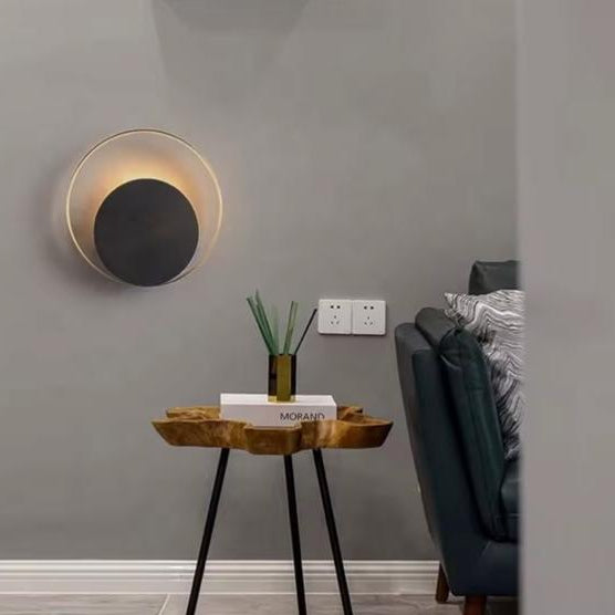 Modern Double Circles Wall Lamp
