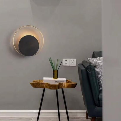 Modern Double Circles Wall Lamp