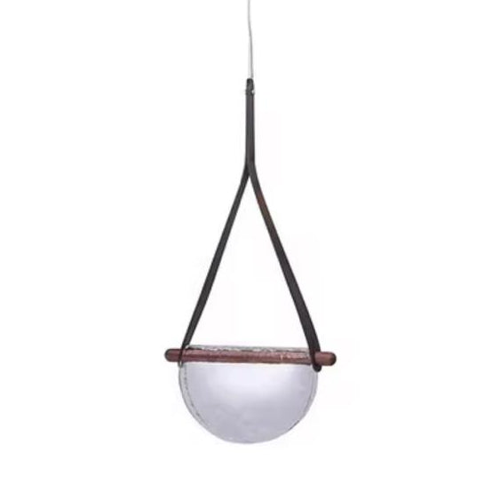 Artistic Luxury Bend Glass Pendant Light