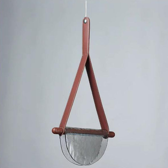 Artistic Luxury Bend Glass Pendant Light