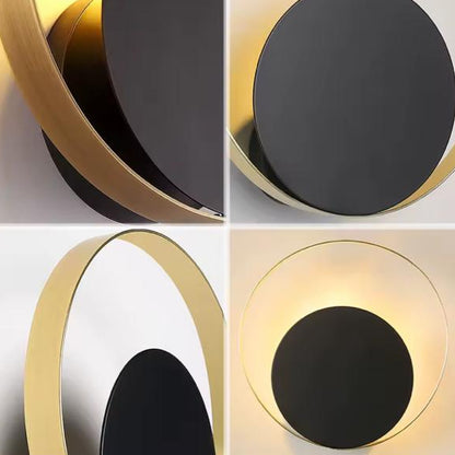 Modern Double Circles Wall Lamp