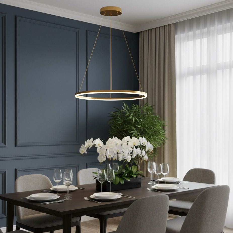 Single Ring Led Chandelier