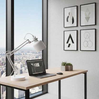 Stapler Adjustable Table Lamp
