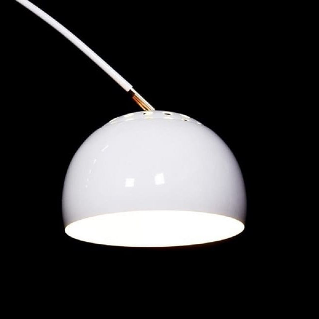 Modern Arc Floor Lamp With Marble Base