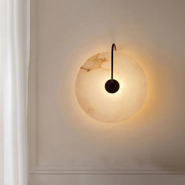 Minimalist Marble Wall Lamp