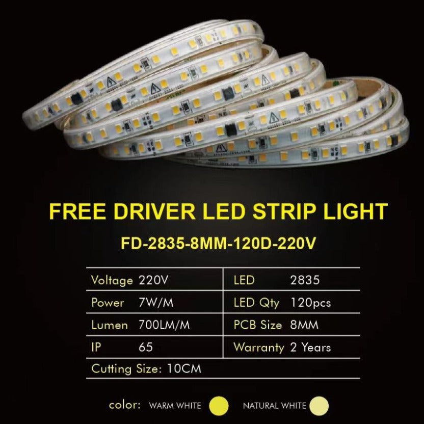 Strip Light 240 Led with Tape 220V