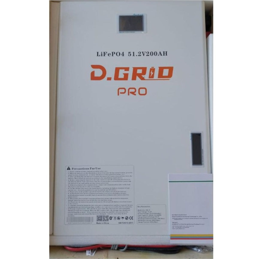 D.GRID Lithium Battery 10Kwh PRO 48V 200A