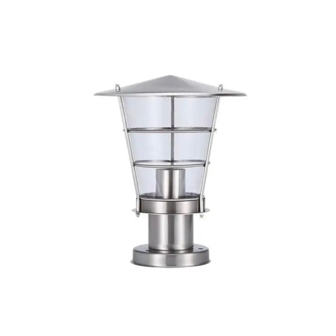 Stainless Steel Lantern Pillar Light